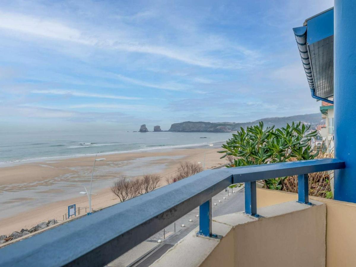 Appartement Rustique Face A La Mer A Hendaye Avec Balcon - Fr-1-2-294 מראה חיצוני תמונה